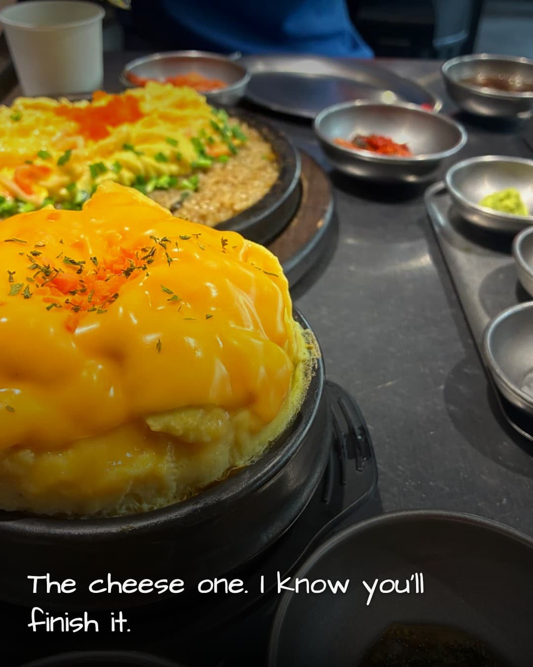 Yookji Hongdae cheese soufflé