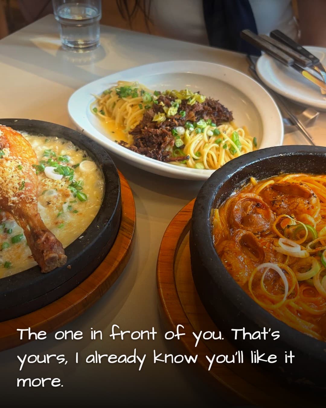 ITALYGUKSI HANNAM shared stone pot pasta