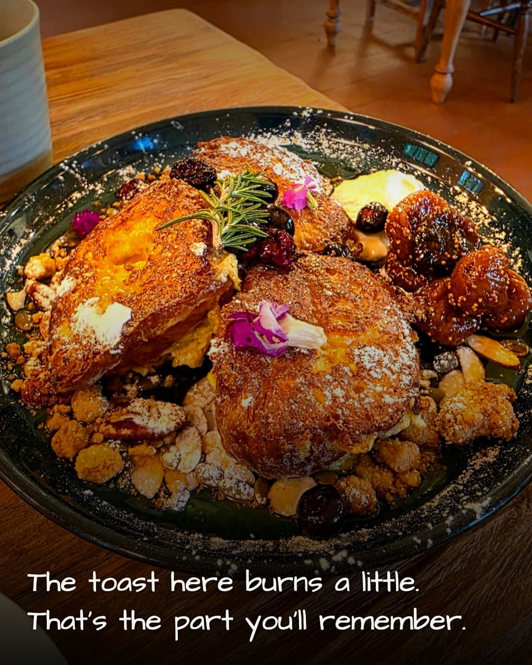 Oatt Brunch French toast plate