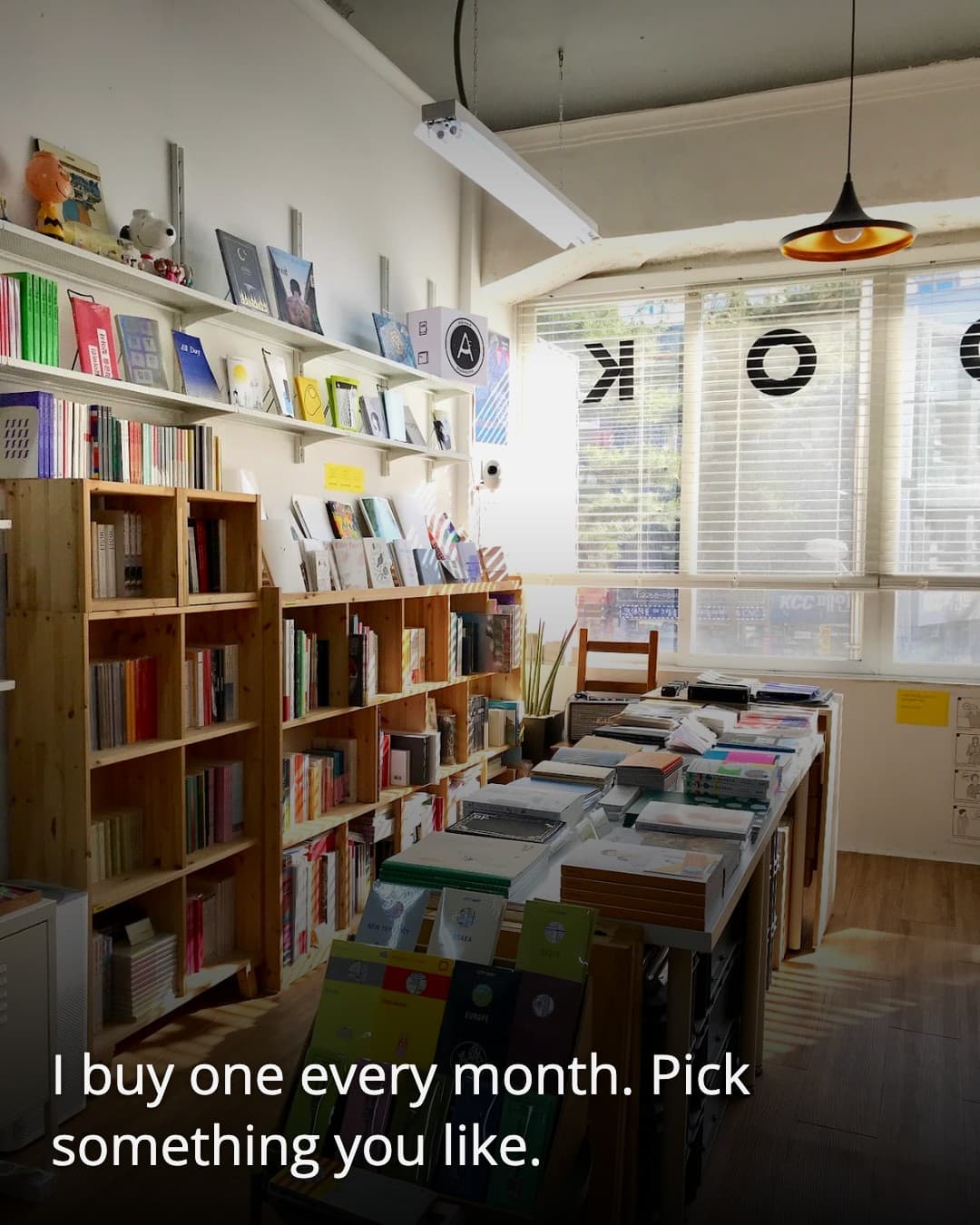 Normal A zine display