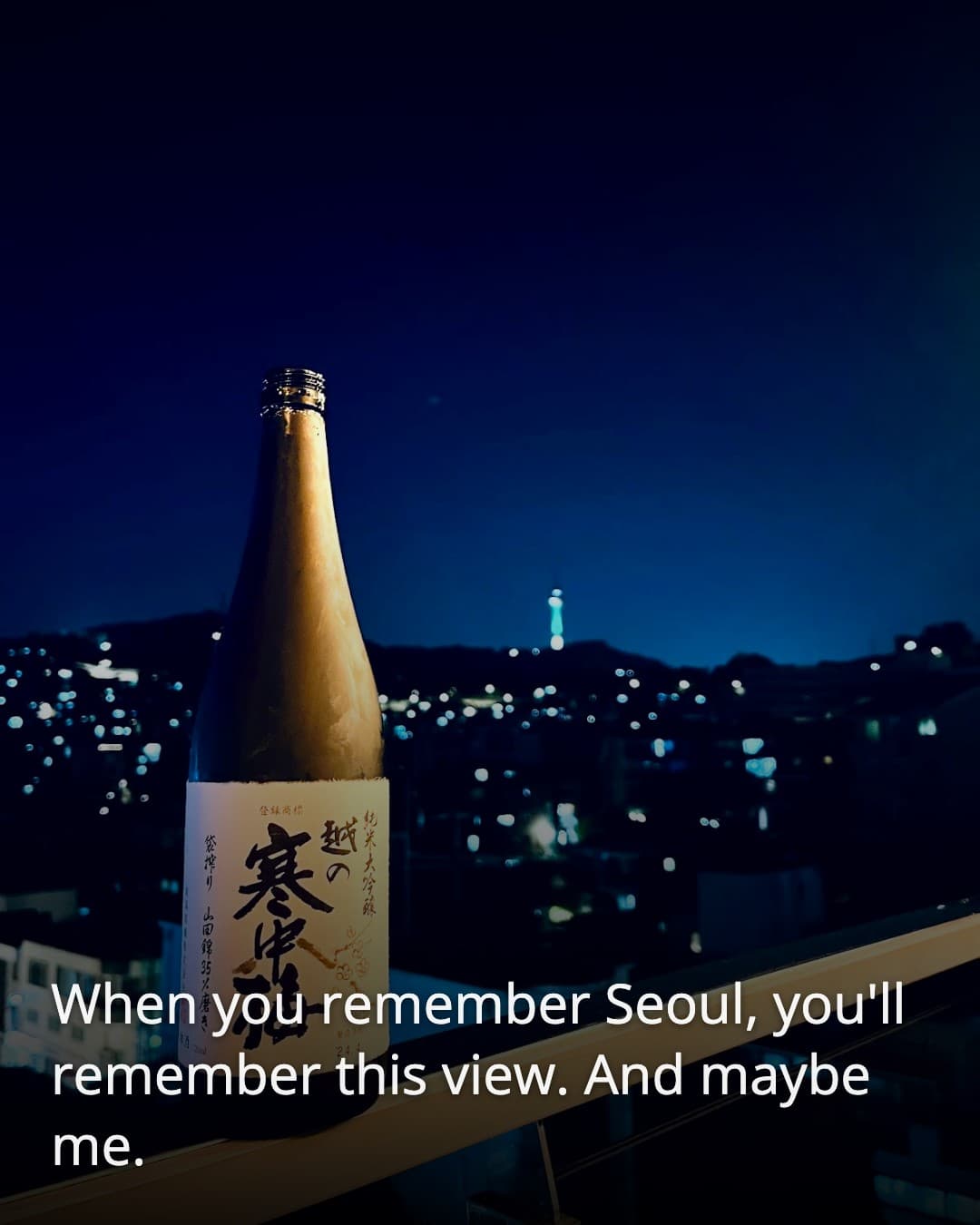 WooYaJae rooftop view of the city