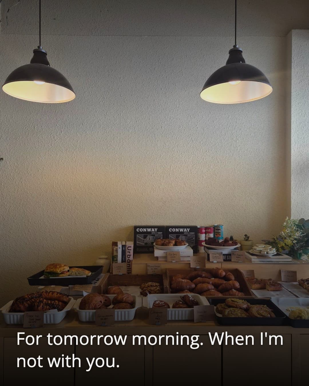 Conway Coffee bakery display