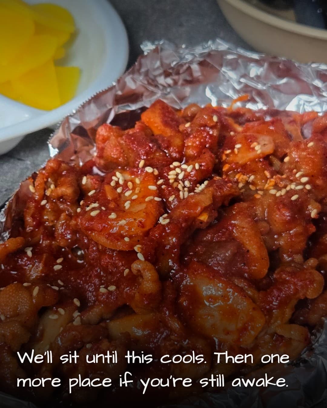 Golbaengi Jeonmunjip spicy pork