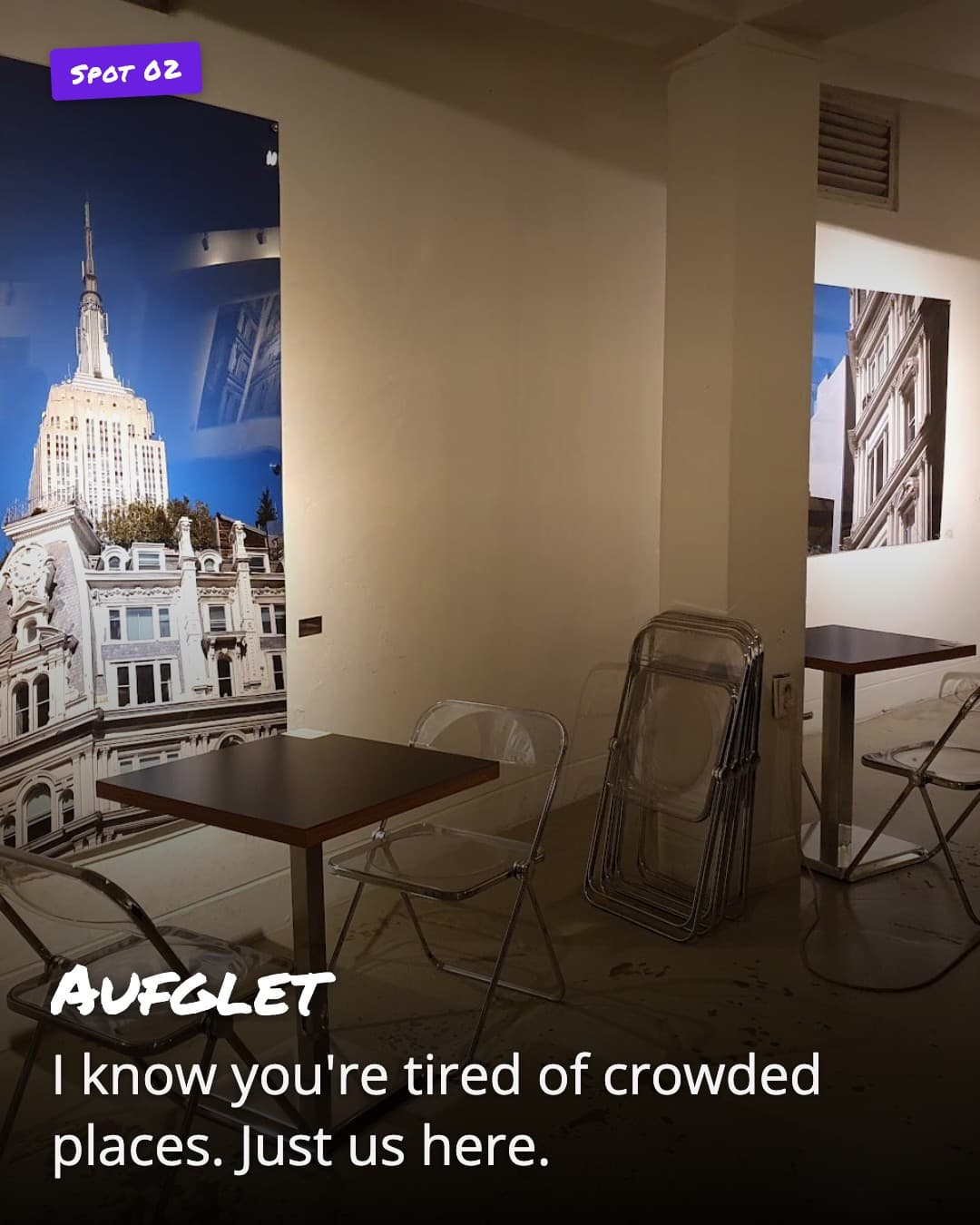Aufglet cafe interior