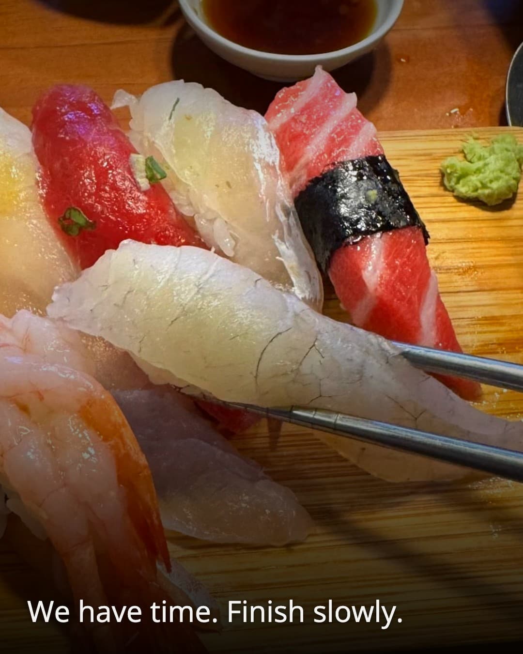 Sushi Doku chopsticks close-up