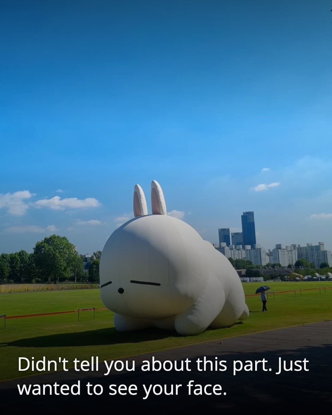 Yongsan Children's Garden rabbit sculpture