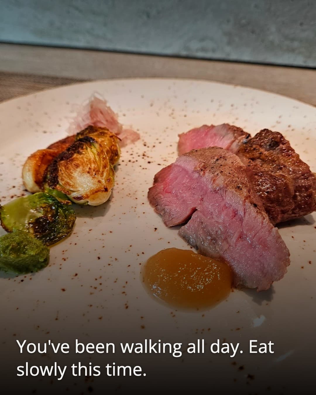 Onhwa, main steak course