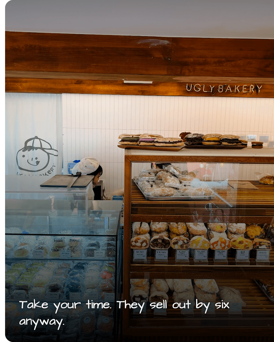 Ugly Bakery display counter