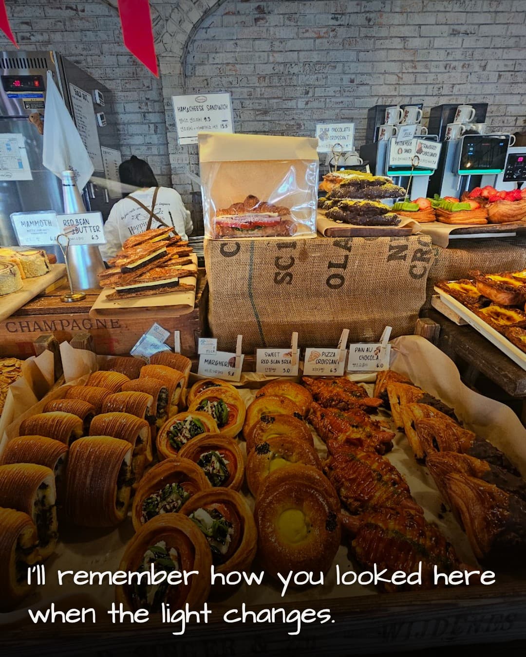 Teddy Beurre House pastry counter