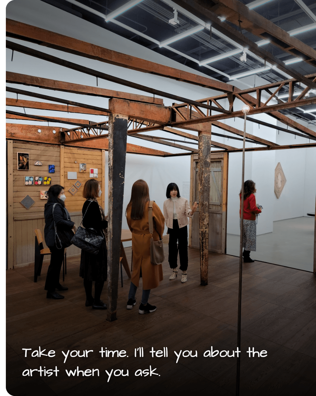 The Page Gallery exhibition space