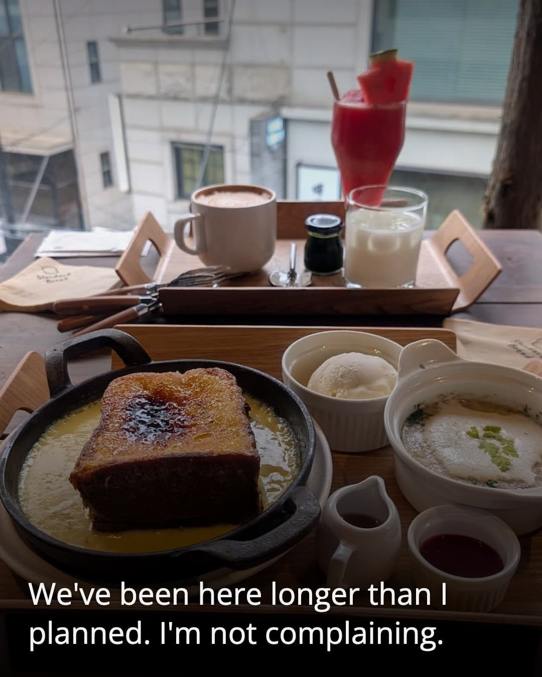 Standard Bread, table by the window