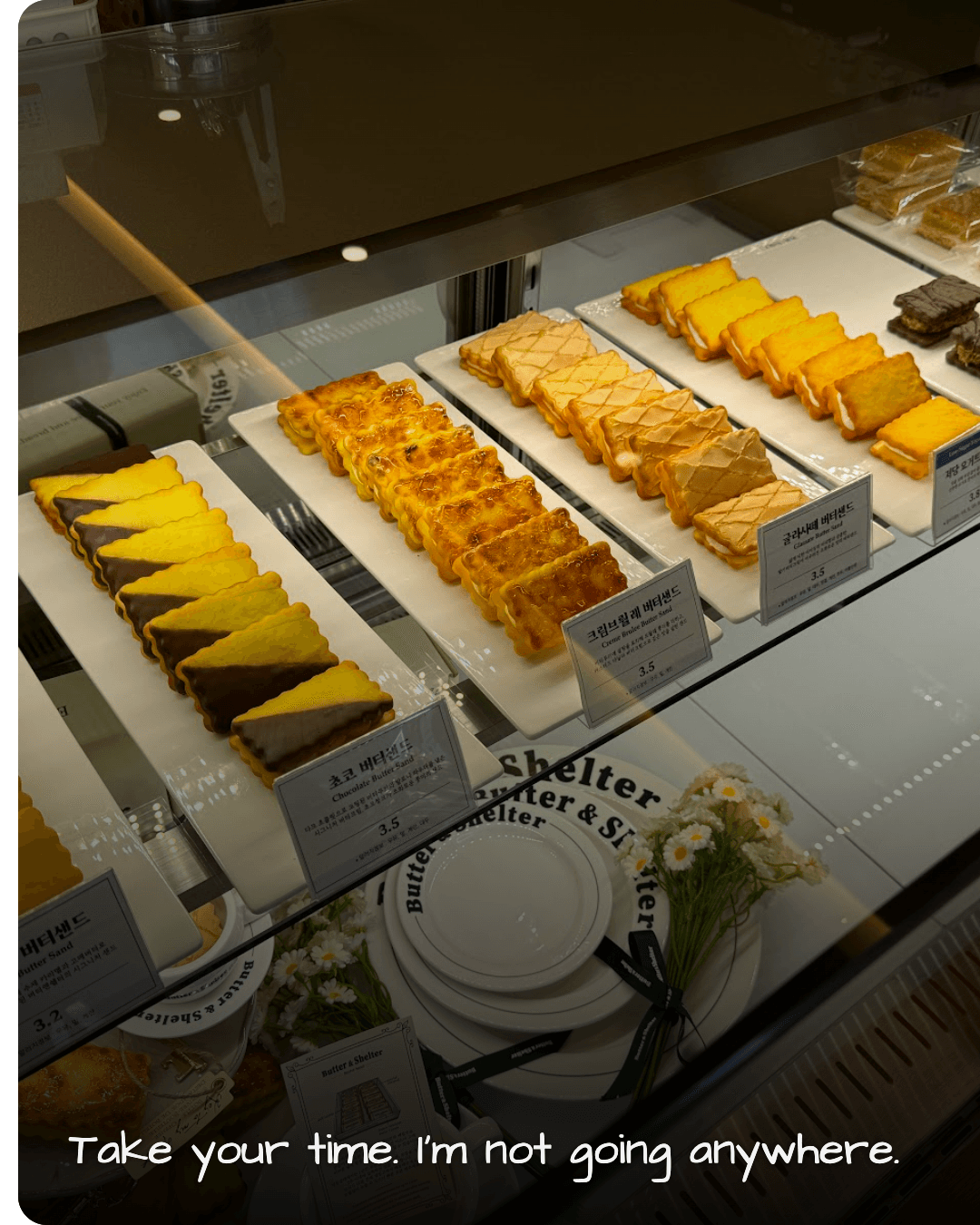 Butter & Shelter dessert display