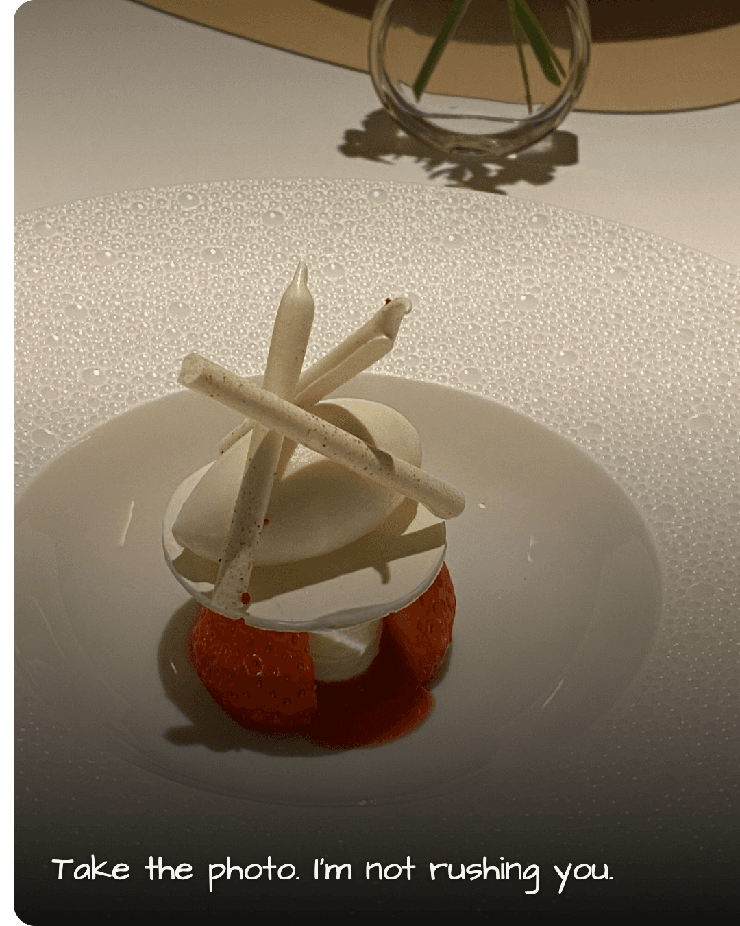 L'Amitié Cheongdam dessert course