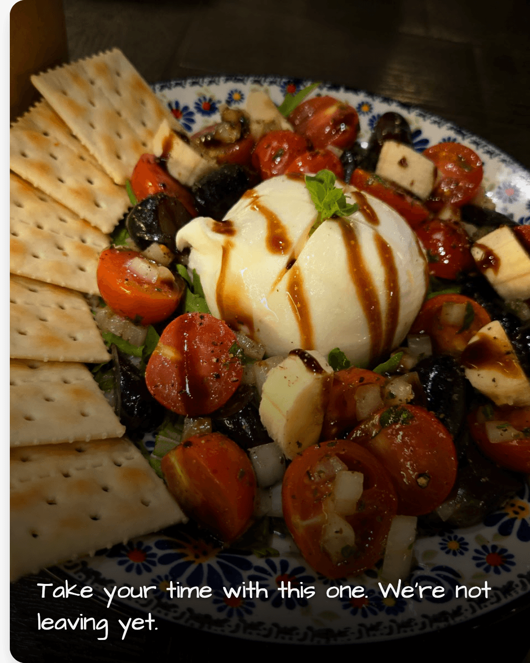 AnotherLv. burrata cheese plate