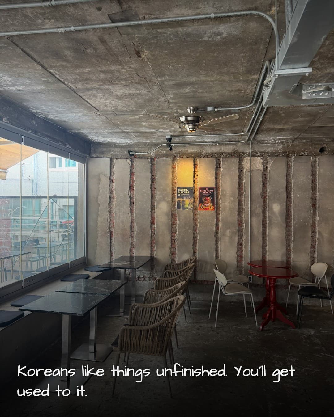 Bamboo Bakery Brewing ceiling