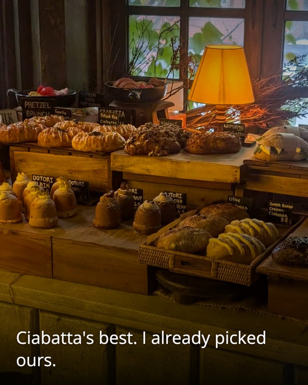 Dotori Yongsan ciabatta