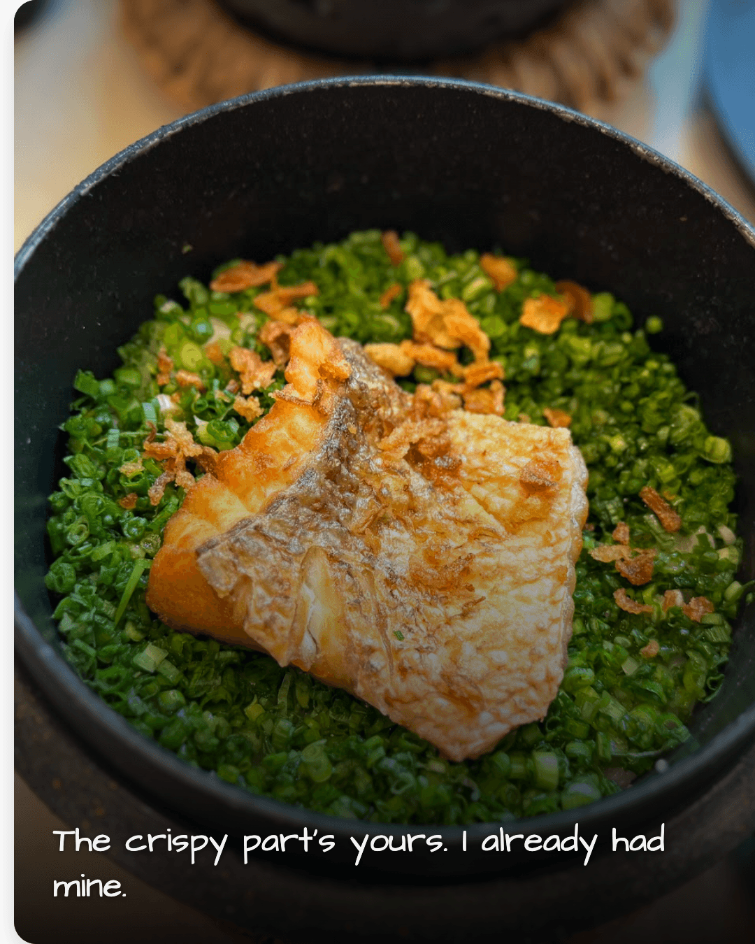 Hanamdong Euljiro crispy fish stone bowl