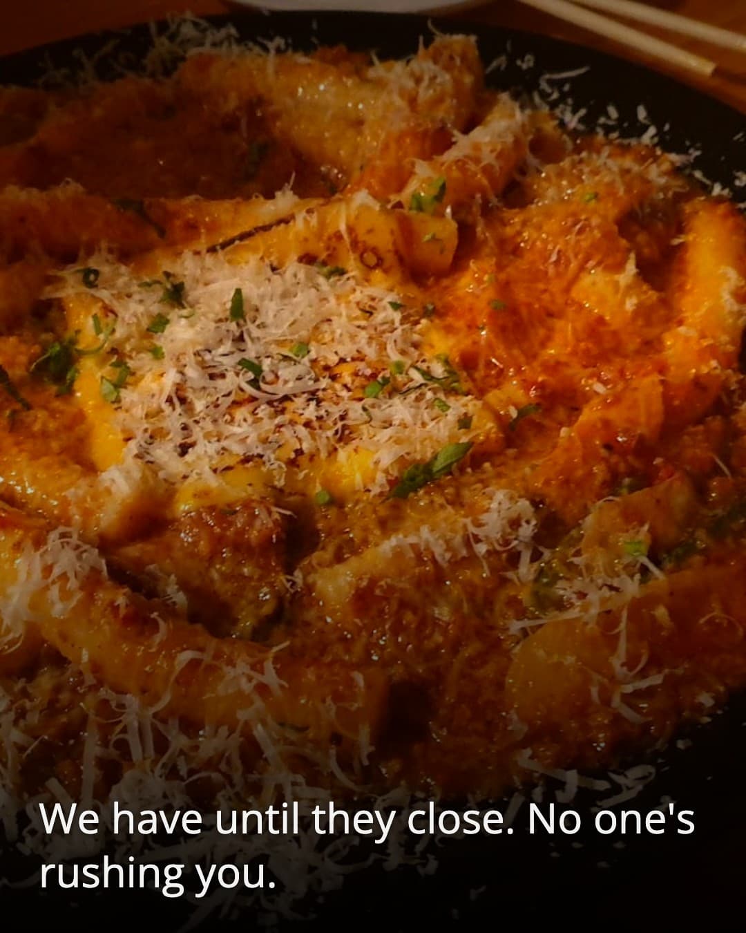Under Orchard ravioli