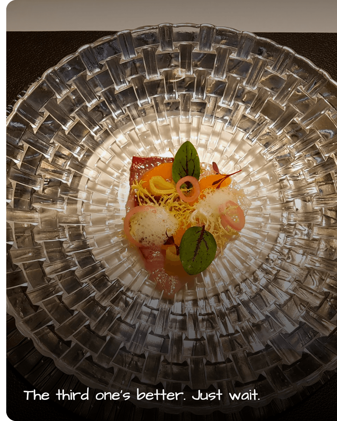 L'Amitié Cheongdam first course
