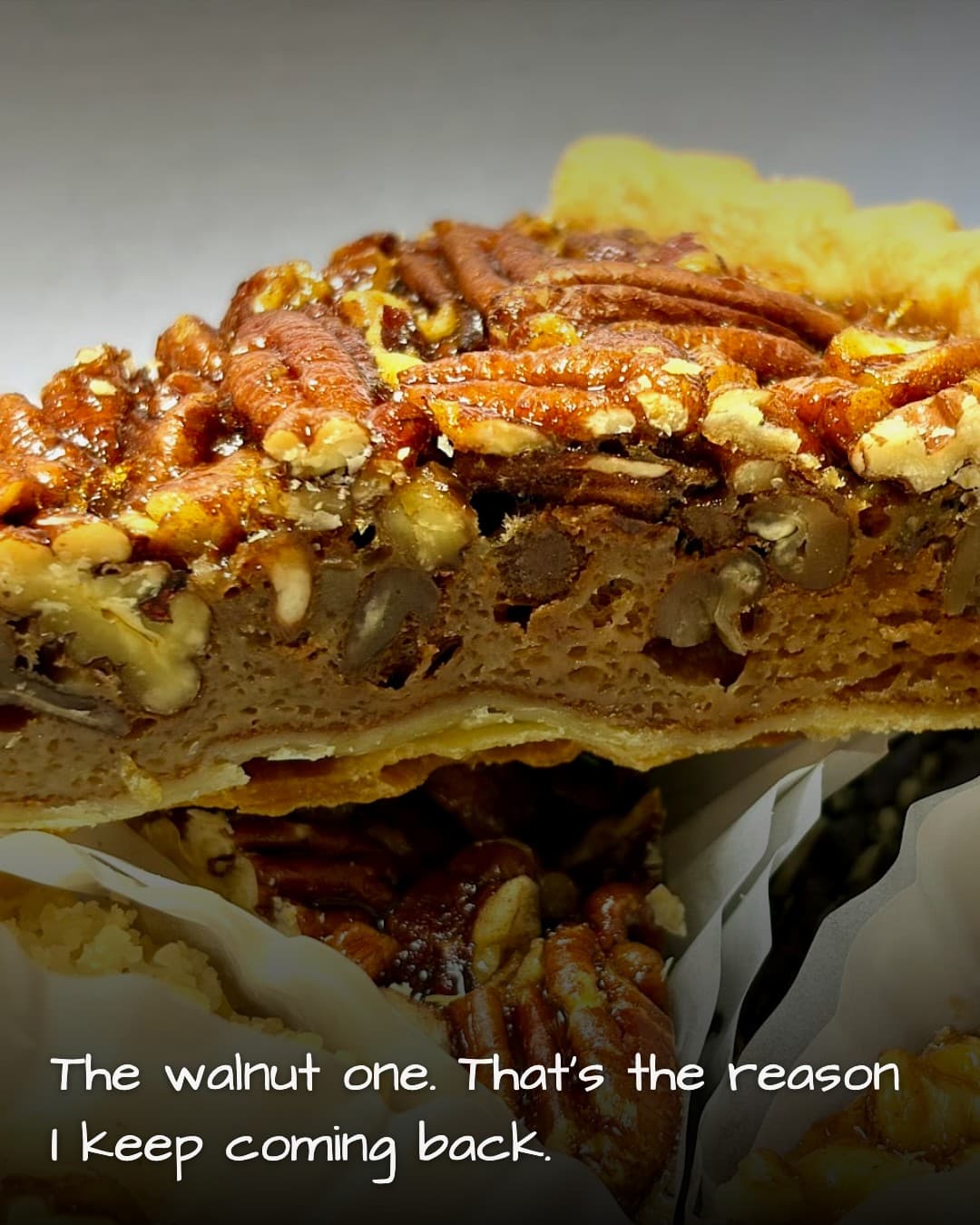 Nutcracker Bros walnut pie