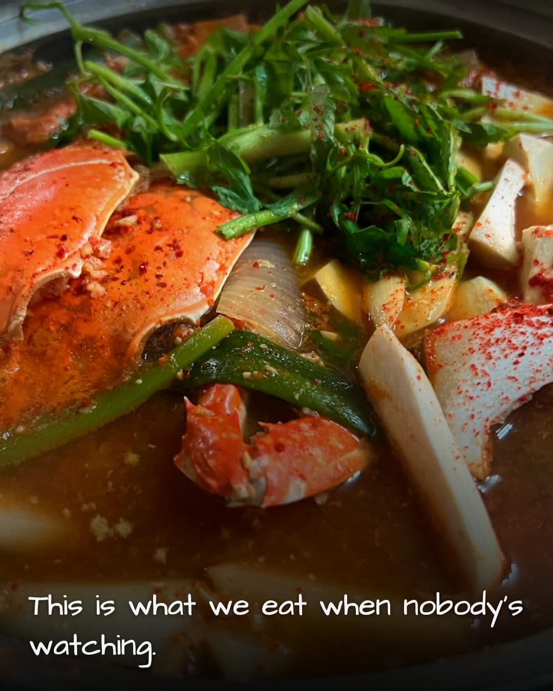 Nolleowa Pocha spicy crab soup