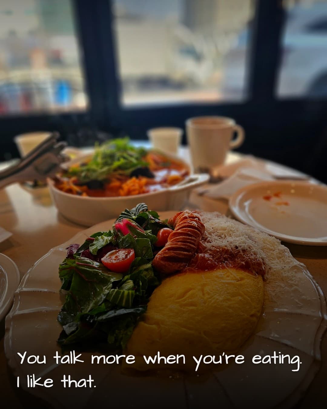 Rill's Seoul omelette table