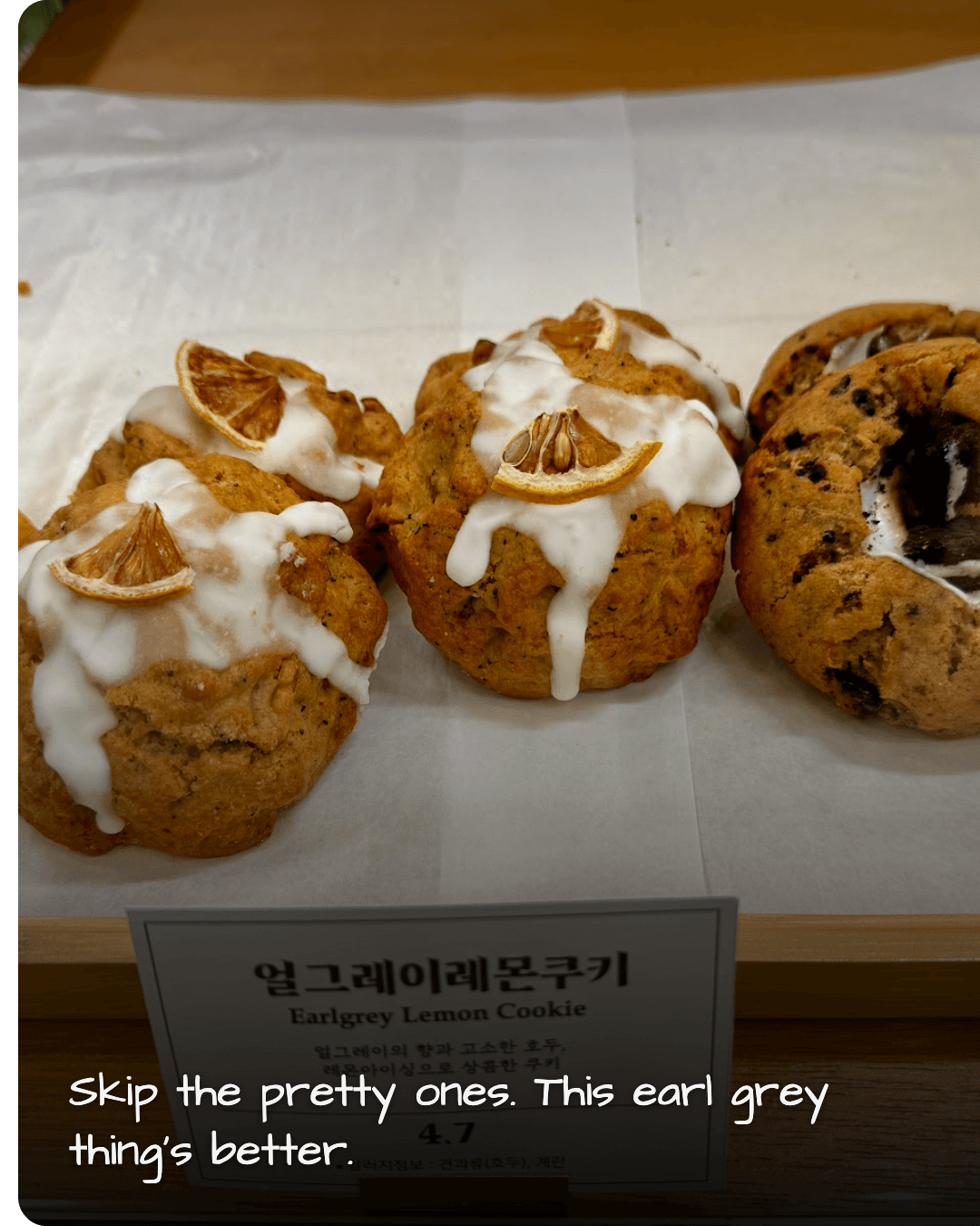Butter & Shelter earl grey cookies