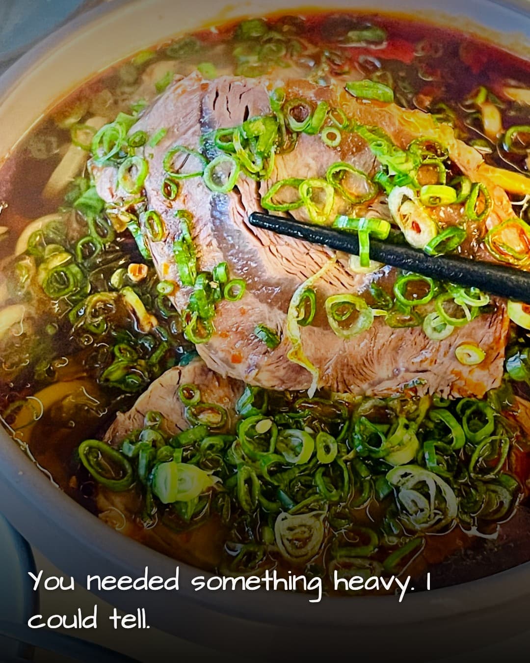 BAO SEOUL CHUNGMURO beef noodle soup
