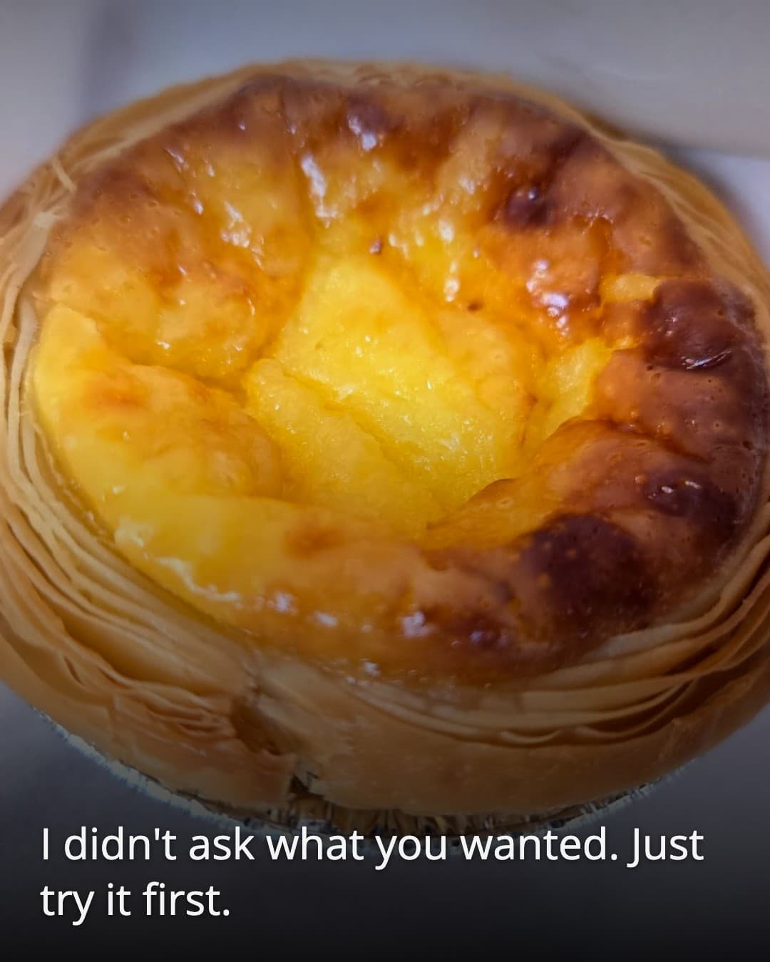 EGG MACA CHOU egg tart