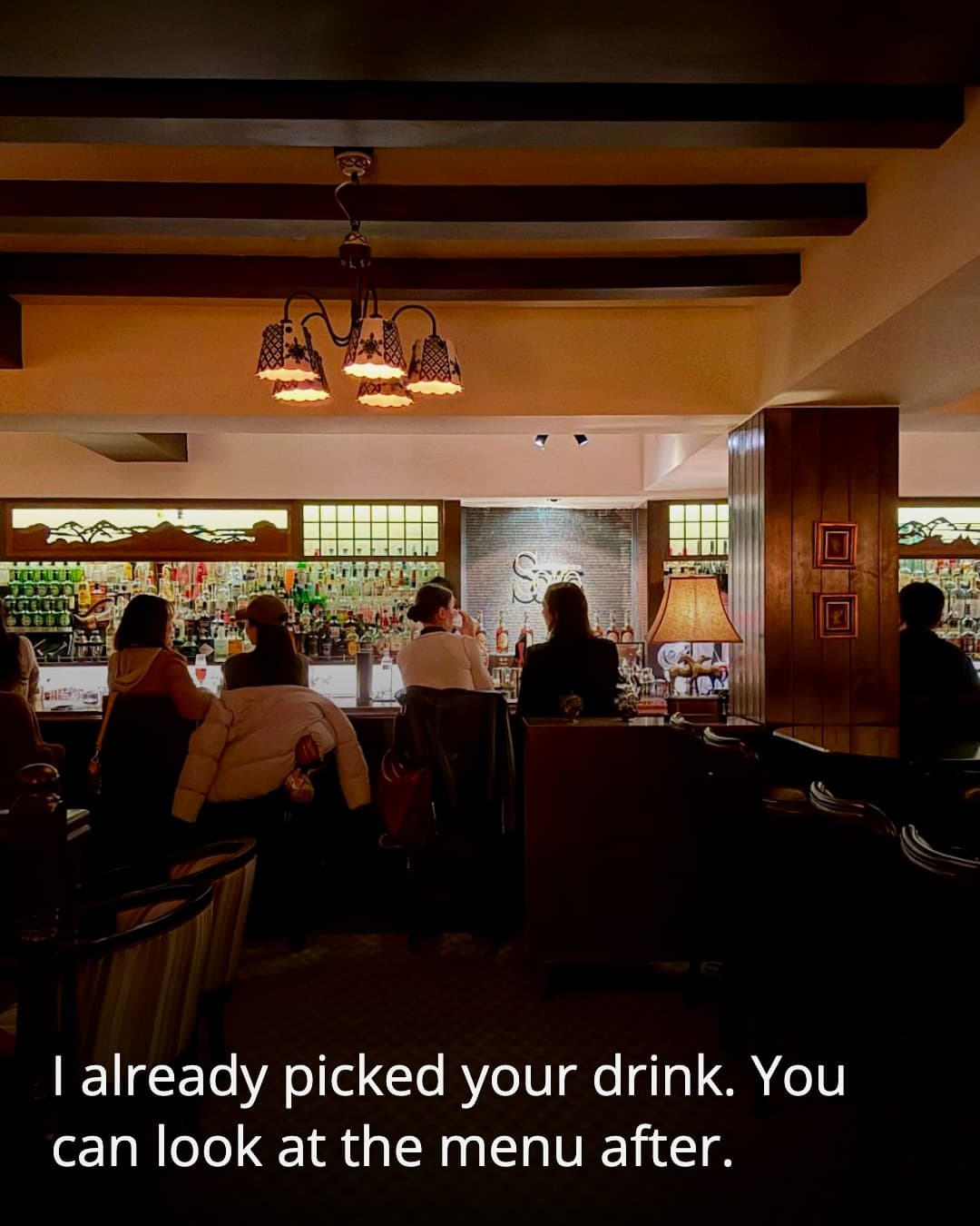 BAR SOKO, bar counter seating